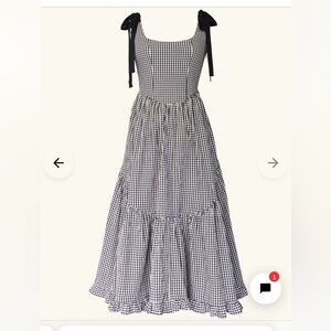 Of Her Own Kind Gingham Dress